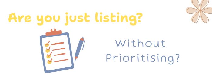 Are you just listing