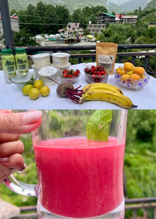 beet berry smoothie