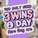 3 Wins a Day