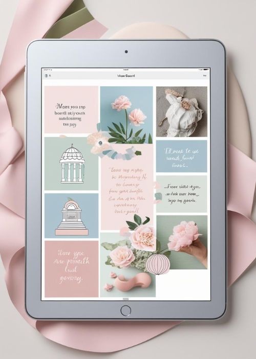digital vision board