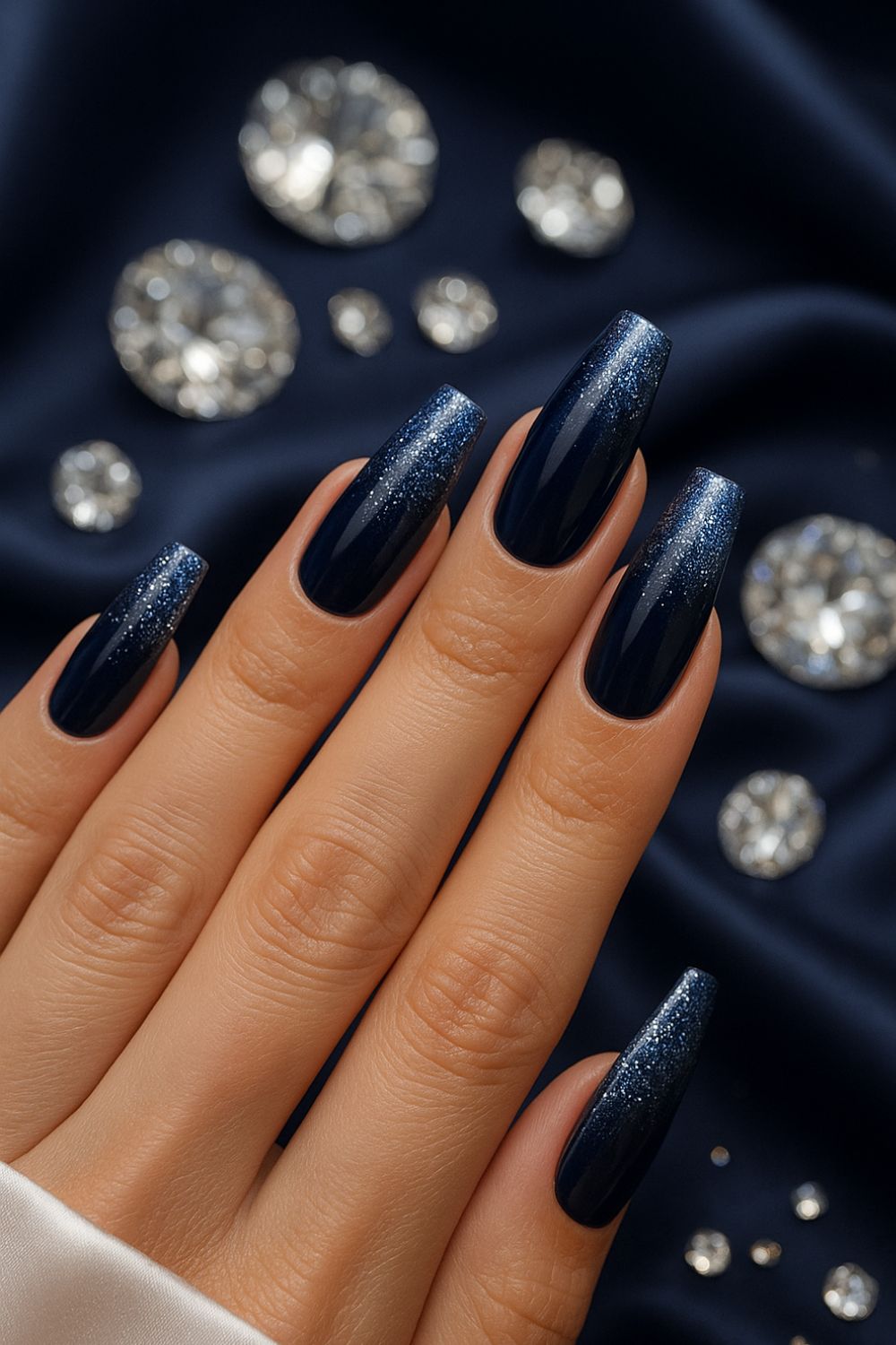 blue nail ideas inspo