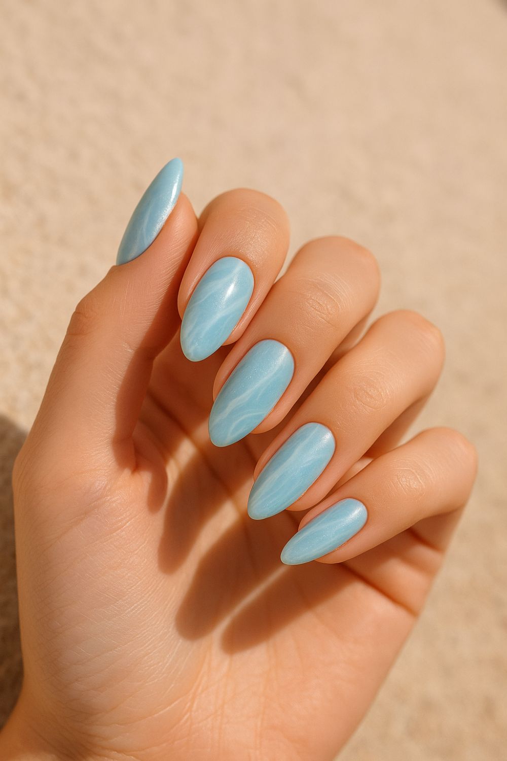 blue nail ideas inspo