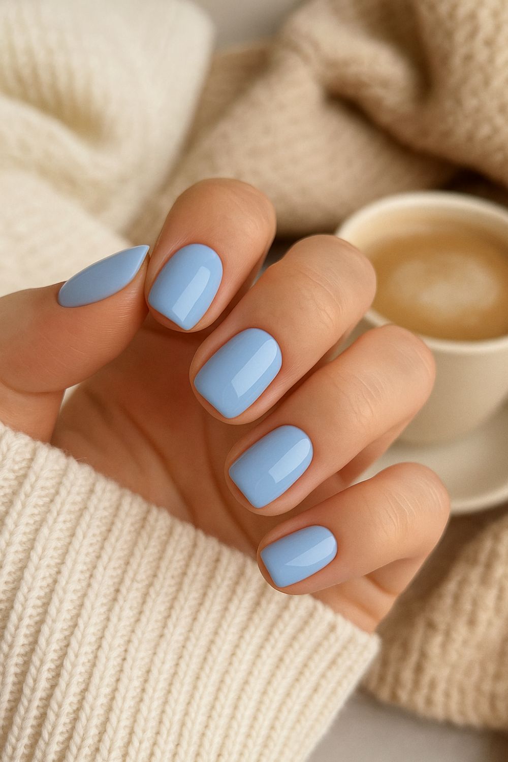 blue nail ideas inspo