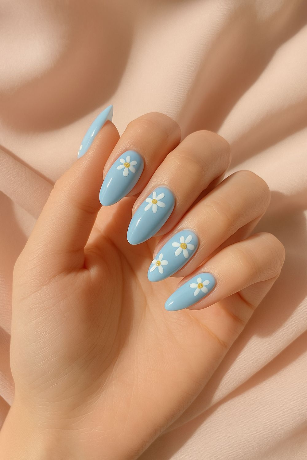 blue nail ideas inspo