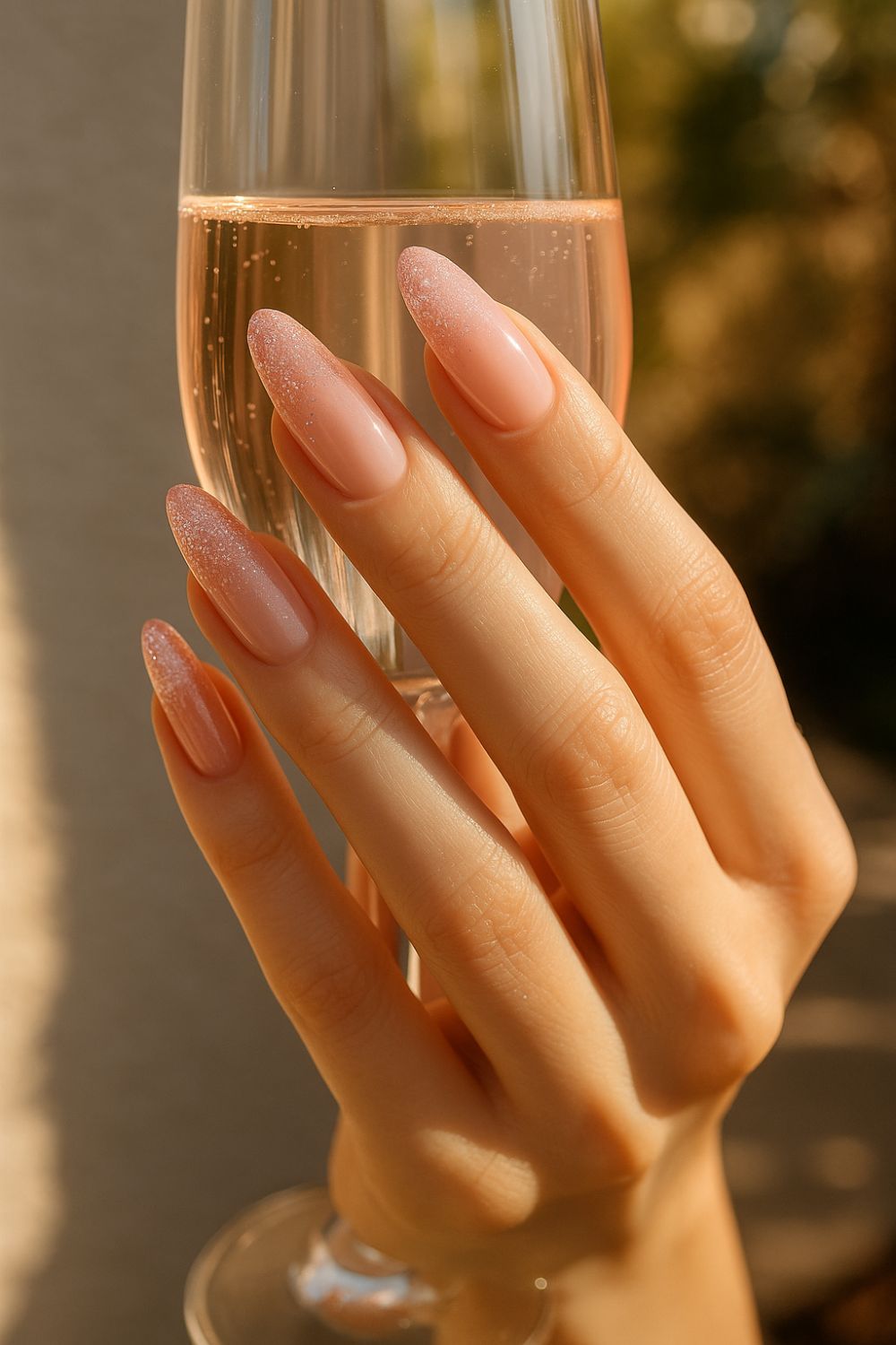 pink nail inspo