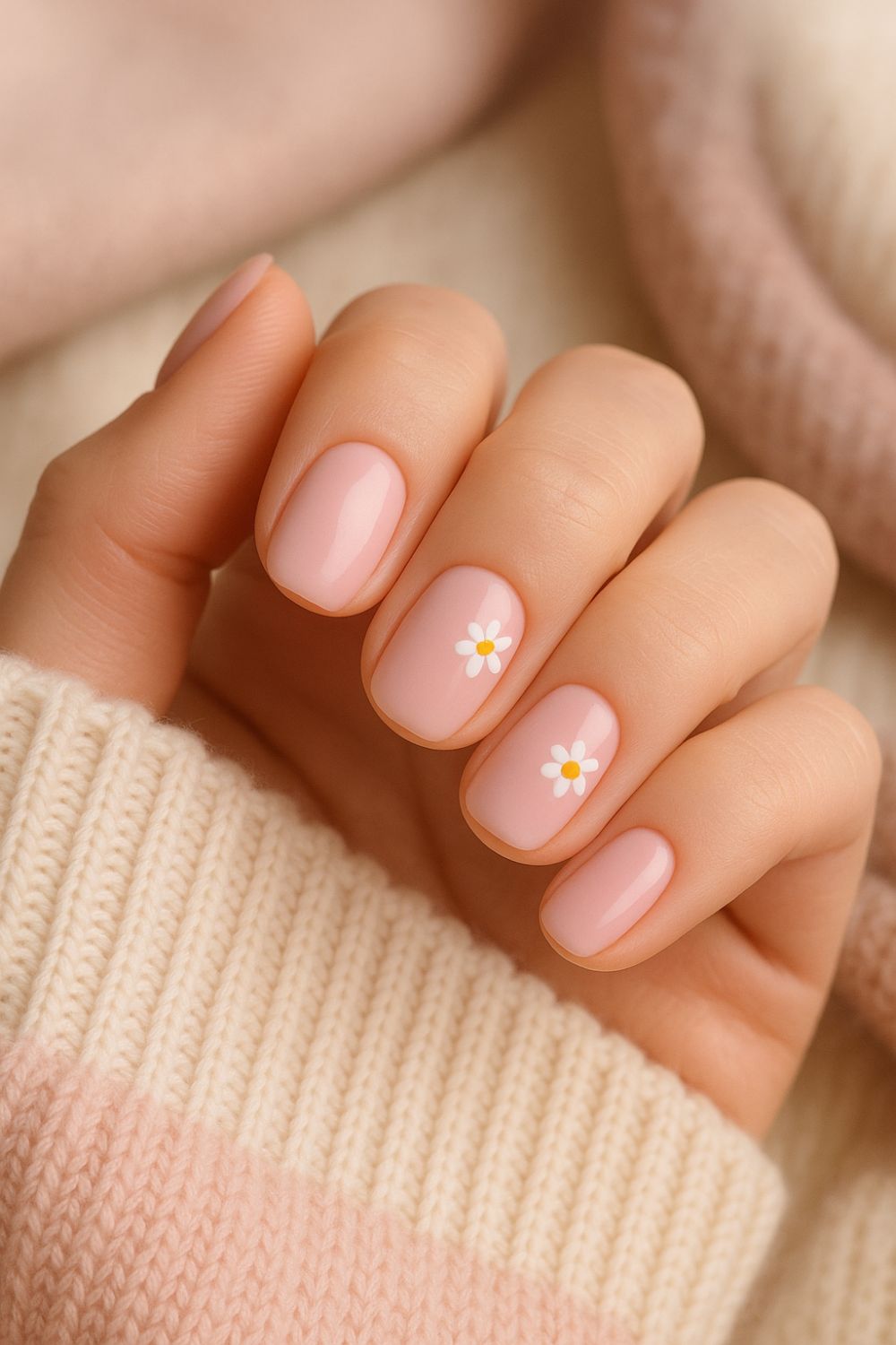 pink nail inspo