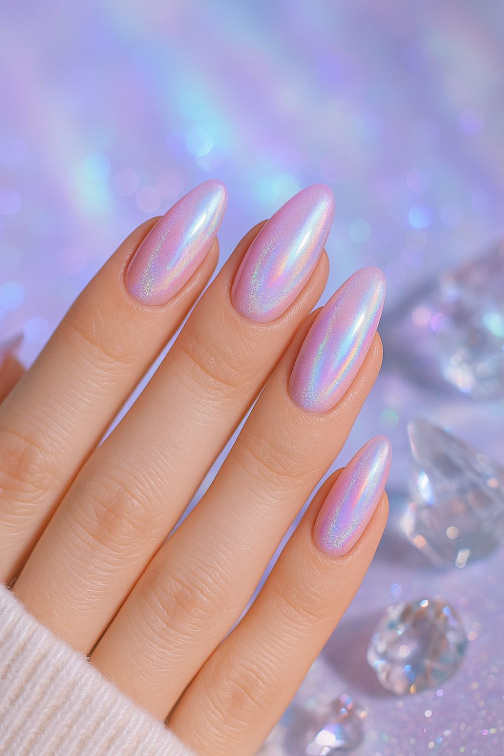 pink nail inspo
