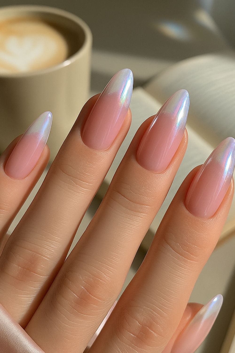 pink nail inspo