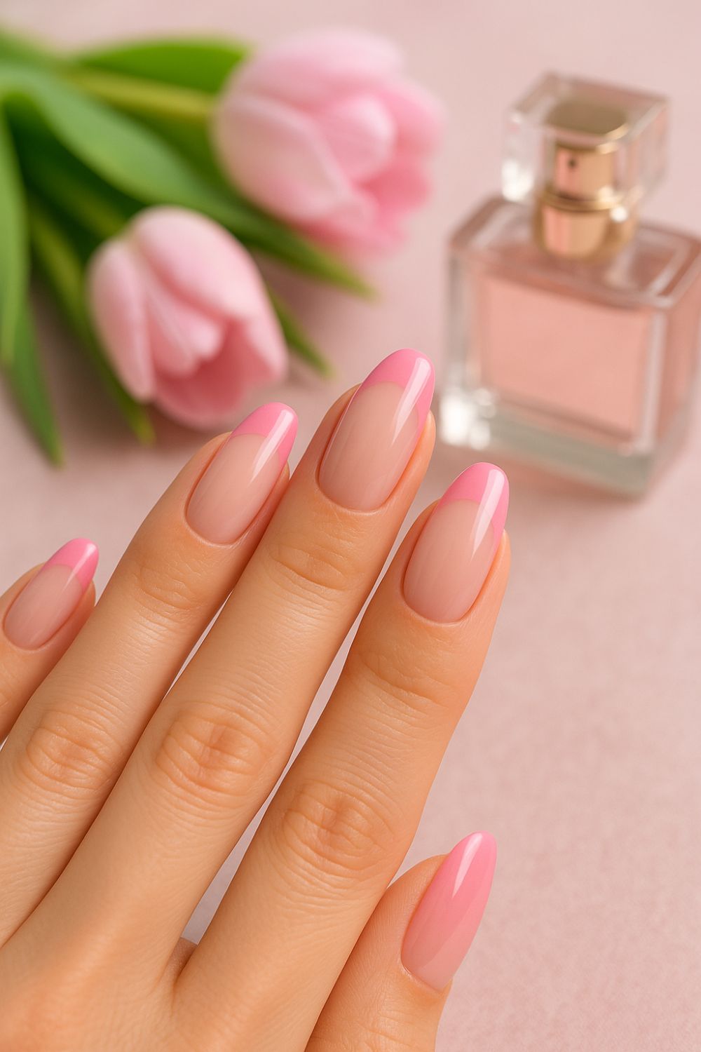 pink nail inspo