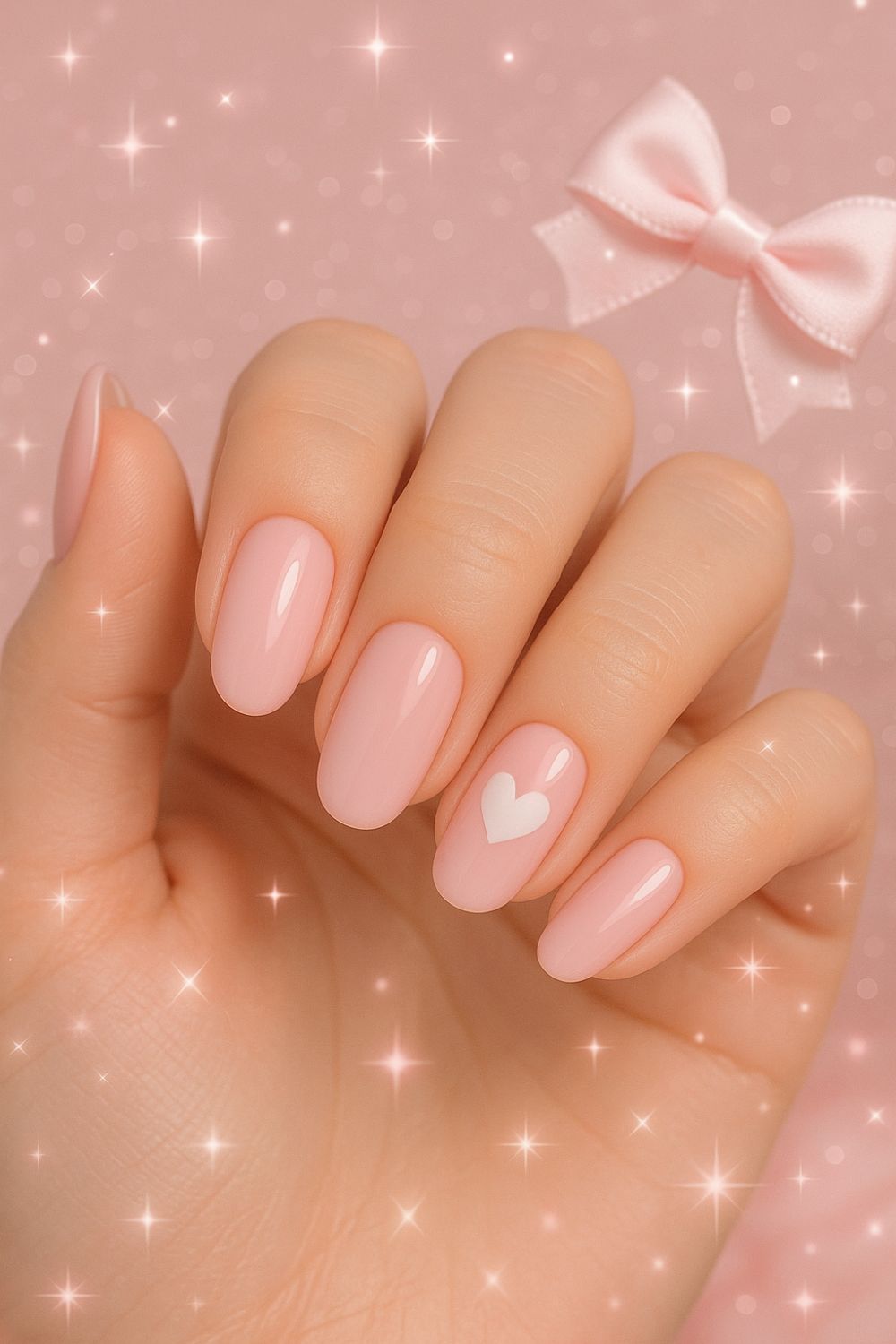 pink nail inspo