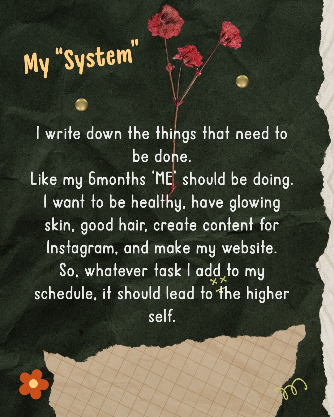 breaking down of my vision