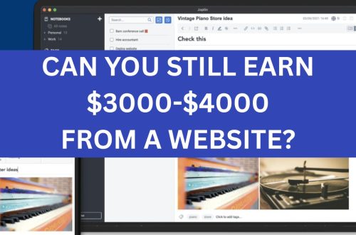 Earning from website