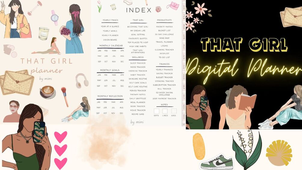 that girl digital planner
